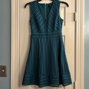J.Crew Eyelet Stripped aline Dress